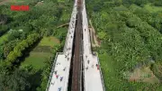 Cầu Long Biên chính thức thông xe trở lại sau thời gian sửa chữa