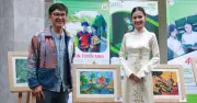 Cuộc thi vẽ 'Thành phố xanh - Đẹp như trong tranh' kết hợp trồng 1.000 cây xanh