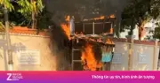 Cây ATM ở Cà Mau bất ngờ bốc cháy dữ dội vào sáng sớm