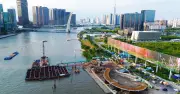 Dân phấn khởi khi cầu đi bộ nghìn tỷ qua sông Sài Gòn có bước tiến mới