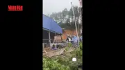 Dông lốc, mưa đá gây thiệt hại nặng tại nhiều tỉnh miền Bắc