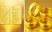 Giá vàng trong nước giữ nguyên mốc giao dịch 165 triệu đồng/lượng