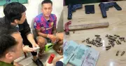 Giang hồ 'tái đèn' dừng súng cướp ngân hàng sắp hầu tòa