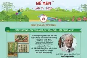 Giải thưởng Thiếu nhi Dế Mèn lần 7 vinh danh Nghệ sĩ Nhân dân Ngô Mạnh Lân