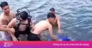 Giật mình phát hiện nửa thân dưới nam giới khi câu cá bằng cần gắn camera