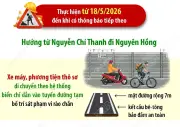 Hà Nội điều chỉnh giao thông nút giao Lạc Thành - Nguyễn Chí Thanh từ 1/8