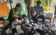 Hà Nội triệt phá điểm tập kết hơn 5.400 sản phẩm Nike, Adidas, Puma giả
