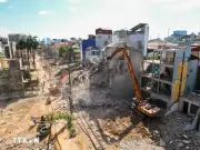 Hà Nội đẩy nhanh giải phóng mặt bằng dự án cầu Tứ Liên