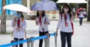 Hà Nội yêu cầu trường học không tổ chức hoạt động ngoài trời khi nắng nóng