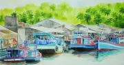 Họa sĩ Vũ Thành Tâm tái xuất với triển lãm 'Non nước thanh bình' sau Covid-19