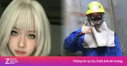 Hai bức ảnh trái ngược của nữ công nhân đóng tàu Hải Phòng gây sốt MXH