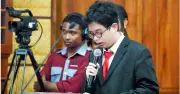 Học sinh lớp 9 Việt Nam hội đàm cùng Tổng thống Timor-Leste tại Phủ Tổng thống