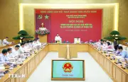 Hội nghị thông qua báo cáo kiểm tra tại Ban Thường vụ Đảng ủy Chính phủ