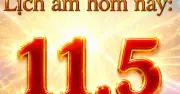Hôm nay 11/5: Ngày đẹp xuất hành, còn 5 ngày nữa đón tháng 4 âm lịch