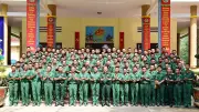 Hơn 1.300 chiến sĩ mới tại TP.HCM được thăm hỏi, động viên