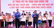 Hơn 38.000 bài thi dự cuộc thi 'Bác Hồ với thiếu nhi' năm 2026