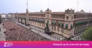 Hơn 50.000 người hâm mộ BTS vây kín quảng trường Zocalo ở Mexico