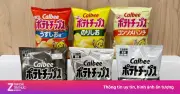 Hãng khoai tây chiên lớn nhất Nhật Bản Calbee chuyển bao bì sang đen trắng vì chiến sự Iran