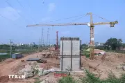 Hưng Yên: Nhiều công trình trọng điểm thi công xuyên lễ
