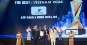 Hoàn Mỹ được vinh danh Hệ thống Y khoa tốt nhất Việt Nam 2026