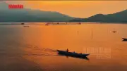 Hoàng hôn Đầm Lập An: Bức tranh thủy mặc giữa lòng xứ Huế
