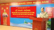 Đội Công binh số 4 tại Abyei phát động Tháng hành động vì trẻ em và phòng chống bạo lực gia đình