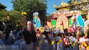 Đại lễ Phật đản tại chùa Pháp Lâm Đà Nẵng thu hút đông đảo Phật tử