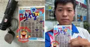Đại lý vé số Thiên Phúc đổi thưởng 1 tỉ đồng cho khách trúng xổ số cào