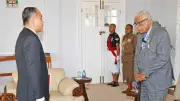 Đại sứ Phan Minh Giang trình Thư Ủy nhiệm lên Tổng thống Fiji