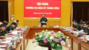 Đại tướng Phan Văn Giang chủ trì hội nghị Quân ủy Trung ương về sắp xếp doanh nghiệp quân đội