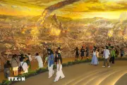 Điện Biên Phủ thu hút du khách với bức tranh panorama và di tích lịch sử