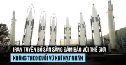 Iran sẵn sàng cam kết không theo đuổi vũ khí hạt nhân
