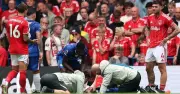 Jesse Derry chấn thương kinh hoàng trong trận Chelsea thua Nottingham Forest