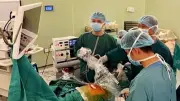 Kỹ thuật nội soi mới xử lý kén khí phổi hai bên cùng lúc