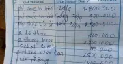 Khách sạn ở Đắk Lắk bị tố 'chặt chém' du khách, xác minh hóa đơn hơn 10 triệu