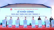 Khởi công dự án điện gió lớn tại Cần Thơ, tổng vốn hơn 23.000 tỷ đồng