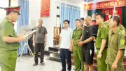 Khởi tố đối tượng dùng rựa tấn công đại úy cảnh sát tại phường Ba Đồn