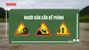 Không khí lạnh gây mưa dông diện rộng ở Bắc Bộ và Bắc Trung Bộ