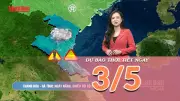 Không khí lạnh tràn về, miền Bắc mưa dông, miền Trung nắng nóng gay gắt