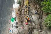 Khảo sát địa chất tuyến Metro Bến Thành-Cần Giờ với mũi khoan sâu 80m