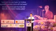 Kết hợp sinh hoạt chính trị và nghệ thuật về Bác Hồ tại Viện Hàn lâm