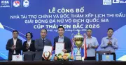 Lễ bốc thăm và công bố nhà tài trợ giải bóng đá nữ VĐQG 2026