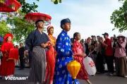 Lễ hội Hội An – Nhật Bản lần thứ 22 khai mạc, tái hiện đám cưới lịch sử