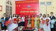 Lễ kết nạp Đảng viên ý nghĩa tại Di tích 90 Thợ Nhuộm nhân sinh nhật Bác