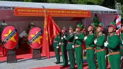 Lễ truy điệu và an táng 19 hài cốt liệt sĩ quân tình nguyện Việt Nam tại Lào
