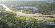 Liên danh Đại Quang Minh, THACO, Hòa Phát đề nghị thẩm định dự án trục đại lộ sông Hồng
