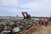 Làm rõ thông tin đổ thải tại công trường đê ngăm của Đài