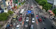 Làn đường đảo chiều linh hoạt trên đường Cộng Hòa bước đầu hiệu quả