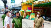 Lập lại trật tự vỉa hè tại Nhà Bè: Xử lý các điểm nóng lấn chiếm