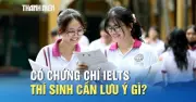Lưu ý khi dùng chứng chỉ IELTS trong tuyển sinh 2026